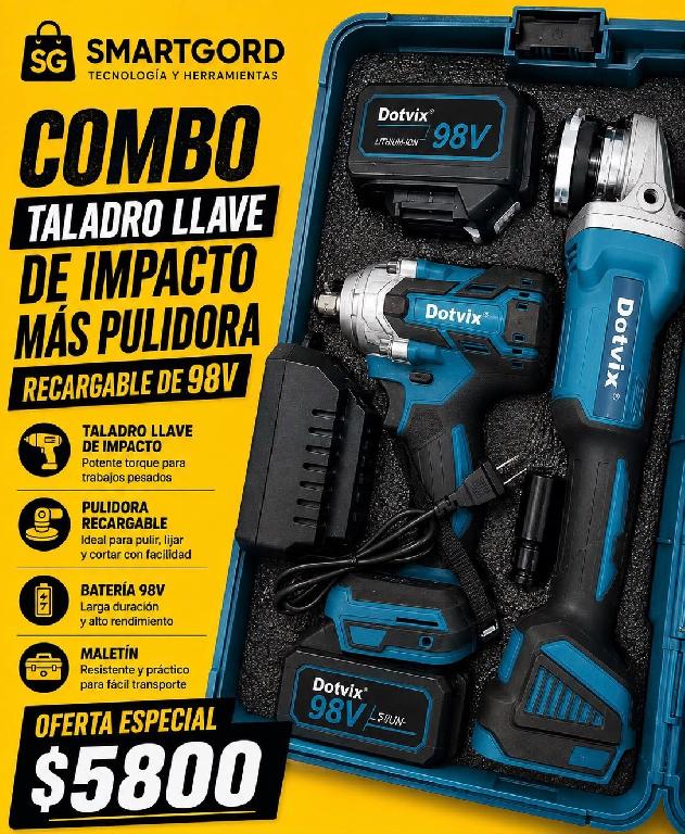 Combo taladro llave de imapcto Foto 7325018-1.jpg